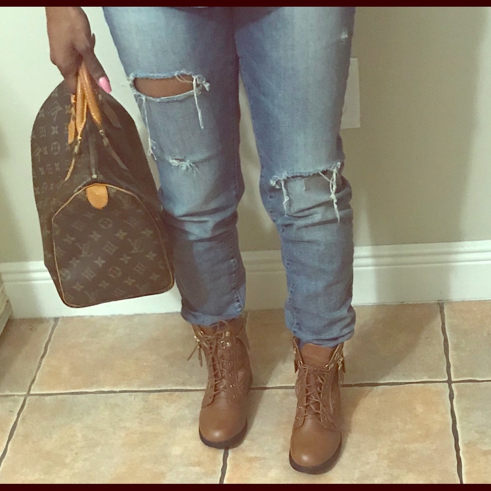 💥Sale💥 Brown combat boots